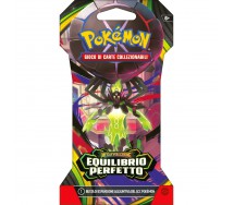 Pokemon Card MEGAEVOLUZIONE EQUILIBRIO PERFETTO Busta Paper Sleeve ITALIANO 10 Carte