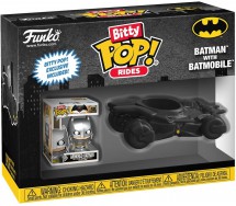 BATMAN Figura 2cm con BATMOBILE Funko POP BITTY RIDES 88