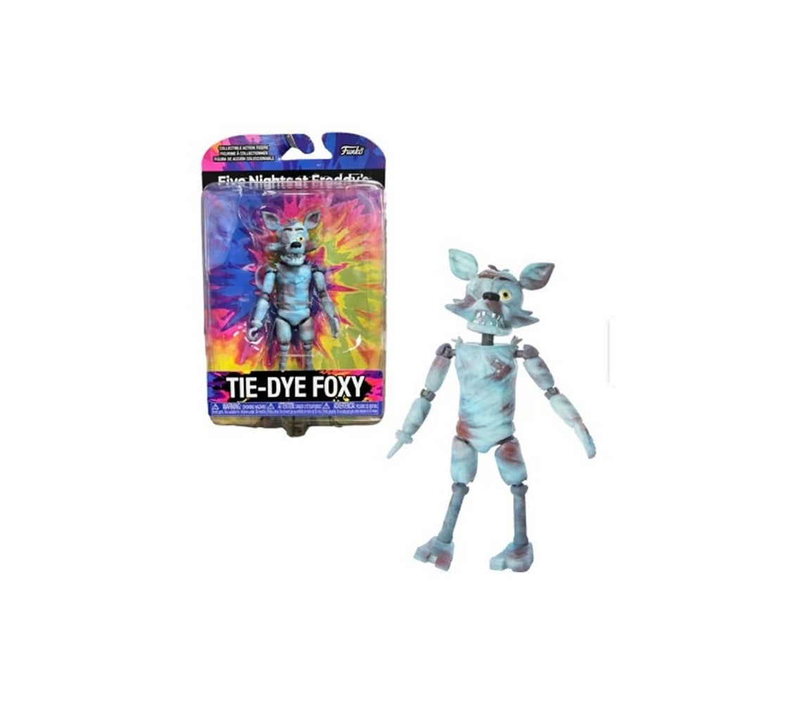 FIVE NIGHT AT FREDDY'S FNAF Action Figure 13cm FOXY TIE-DYE Original FUNKO