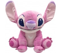 OFFERTA BIS SOLO AMAZON !! Peluche ANGEL 20cm Parlante Lingua INGLESE Frasi del Film Originale DISNEY Lilo e Stitch UFFICIALE