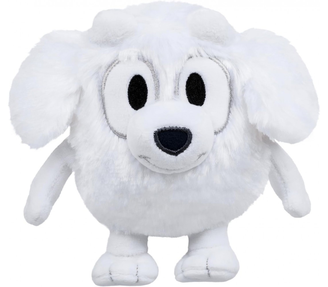 BLUEY Soft Toy Plush 20cm Character LILA White SOFT TOY Official