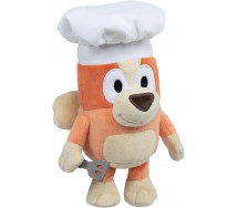 BLUEY Soft Toy Plush 20cm Character BINGO CHEF SOFT Official Original Peluche