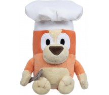BLUEY Soft Toy Plush 20cm Character BINGO CHEF SOFT Official Original Peluche