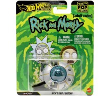 copy of Modellino DieCast NAVICELLA SPAZIALE da RICK E MORTY lunghezza 5cm Originale Hot Wheels GJR47