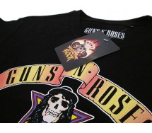 GUNS N' ROSES T-Shirt Maglietta NERA Appetite for Destruc Hard Rock Music