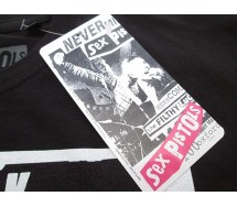 SEX PISTOLS Black T-shirt GOD SAVE THE QUEEN Original Punk ROCK MUSIC OFFICIAL Licensed