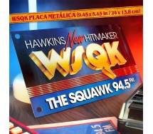 STRANGER THINGS Valigetta WSQK Hawkins Hitmaker METALLO con disco ed. limitata