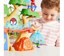 SPIDEY CASA ALBERO Dino Webs GRANDE PLAYSET 38cm SpiderMan Original Hasbro F9477