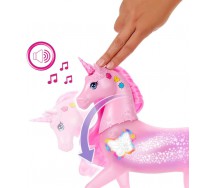 copy of BARBIE Playset BAMBOLA e CAVALLO DEI SOGNI Interattivo Movimenti Suoni Bambola Con Unicorno Originale Mattel FTF02