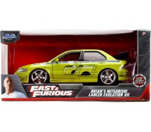 BROKEN PACKAGE FAST FURIOUS DieCast Model MITSUBISHI LANCER EVOLUTION VI Green BRIAN 1/24 JADA