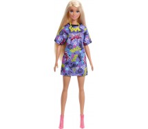 BARBIE BOX ROTTO Fashionista Bambola Fashion Bionda 3 abiti HYT61 Mattel
