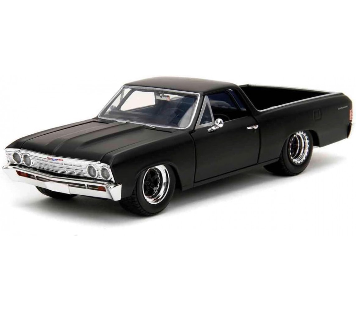 BROKEN PACKAGE FAST FURIOUS Model Car 1967 CHEVROLET EL CAMINO 1/24 Die Cast Jada