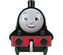 TRENINO THOMAS EMILY Locomotiva METALLO con rimorchio FISHER PRICE 15cm HNN53