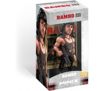BROKEN PACKAGE RAMBO Minix FIGURE Statue 12cm FILM PART 3 Original MINIX Serie MOVIES 110