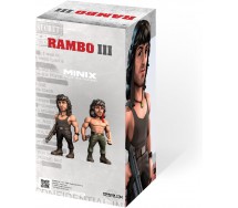 BROKEN PACKAGE RAMBO Minix FIGURE Statue 12cm FILM PART 3 Original MINIX Serie MOVIES 110