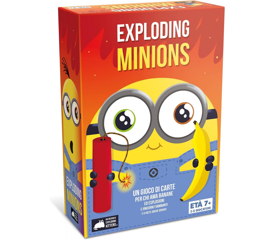 copy of EXPLODING MINIONS Kittens Minion Cattivissimo Me GIOCO CARTE ITALIANO Amsodee