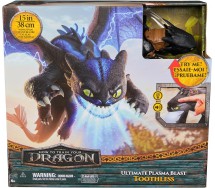 copy of Figura Action Playset Drago SDENTATO FURIA NERA Extreme TOOTHLESS da DRAGONS RACE TO THE EDGE BOX Originale SPIN MASTER