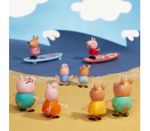 PEPPA PIG CAMPER Veicolo Playset 8 FIGURE e SURF e altri accessori HASBRO F4892