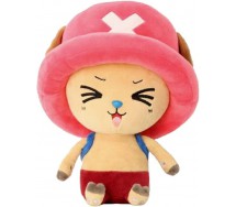 CHOPPER ONE PIECE Peluche TONY TONY 25cm Originale SAKAMI Occhi Chiusi UFFICIALE