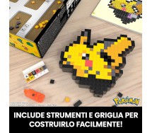 BROKEN PACKAGE POKEMON PIKACHU Playset PIXEL ART Building Blocks 400 Pieces Mega Construx HTH74