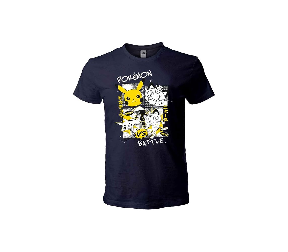 copy of POKEMON T-Shirt Maglietta NERA PIKACHU ELECTRIC Originale UFFICIALE