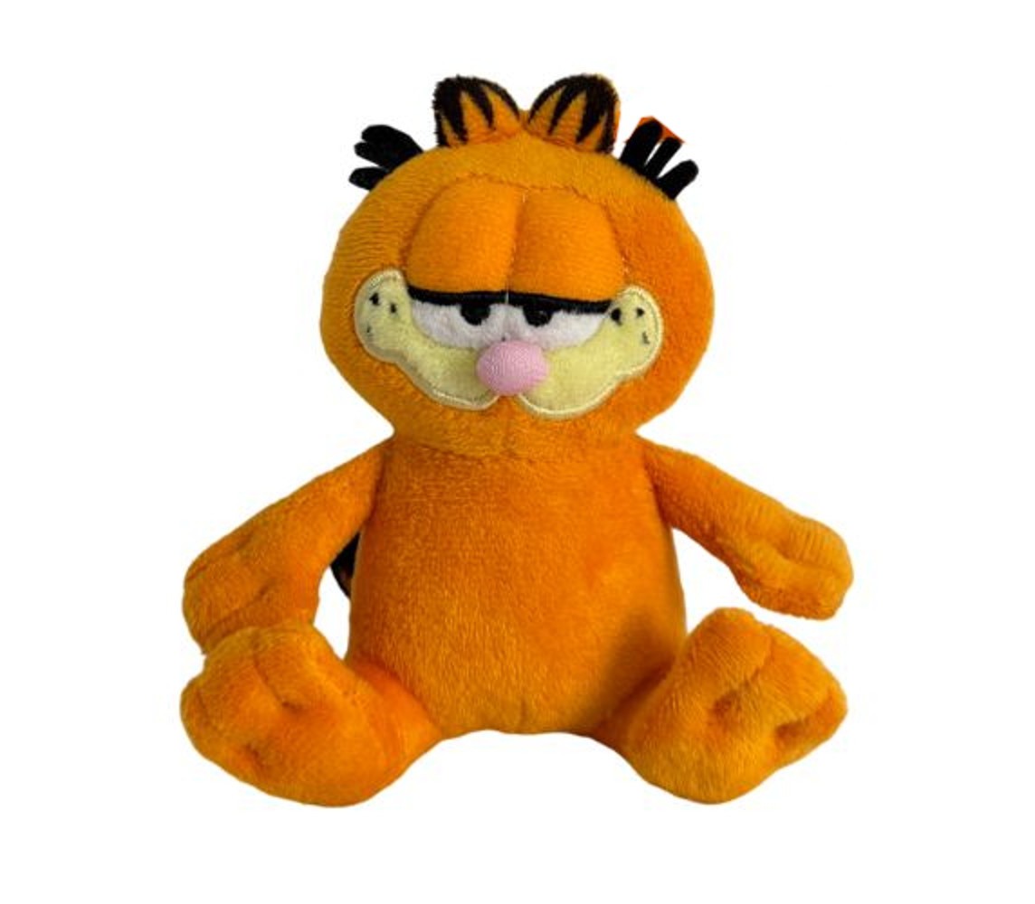 GARFIELD Sitting from The Garfield Movie 15cm Plush Toy OFFICIAL PTS