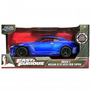 FAST FURIOUS Modellino NISSAN GT-R R35 BEN SOPRA di BRIAN Scala 1/32 Collector's Series Originale JADA Toys