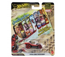 SPIDERMAN Die Cast Car Model  SPIDER MOBILE Dune Buggy Hot Wheels 5cm JHW83