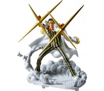 BANPRESTO ONE PIECE BORSALINO Figure Statue 15cm SENKOZEKKEI Original Bandai