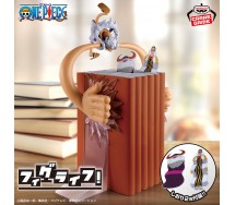 LUFFY GEAR5 Figura FIG LIFE 5 Reggi Libri Manga ONE PIECE Banpresto