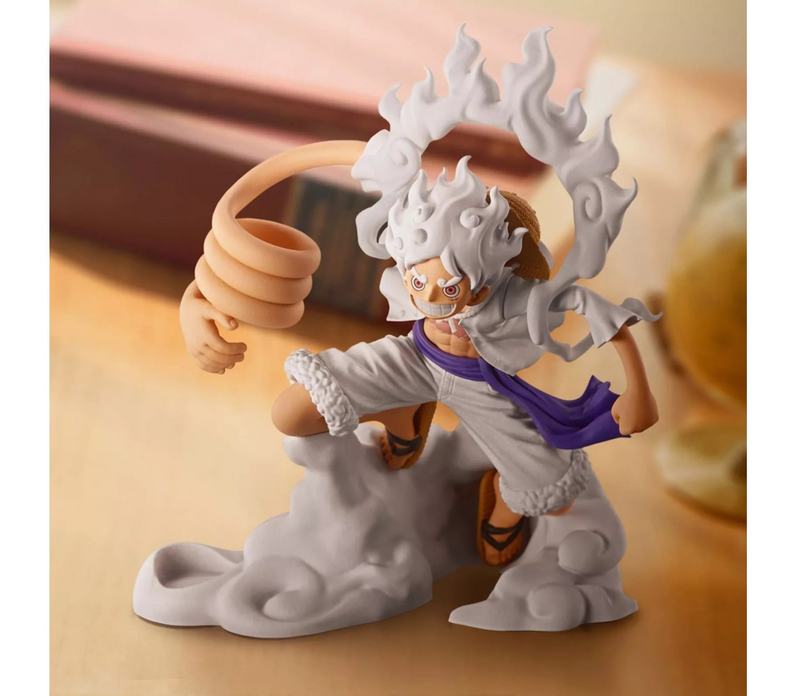 LUFFY GEAR5 FIGLIFE Figure Statue 12cm ONE PIECE Original BANPRESTO Bandai