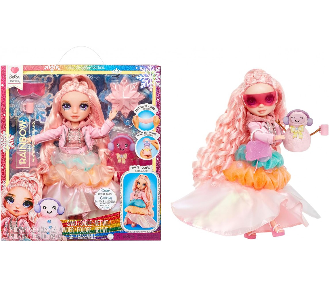 copy of Rainbow High BELLA PARKER Winter Wonderland Fashion Doll Color Change 28cm MGA OMG O.M.G.