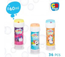 SOAP BUBBLE Party Box Display 36 BOTTLES 60ml UNICORN Dulcop