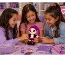 KPOP K-POP Soft Toy Plush SINGER LILA HAIR Braid RUMI 20cm Idol