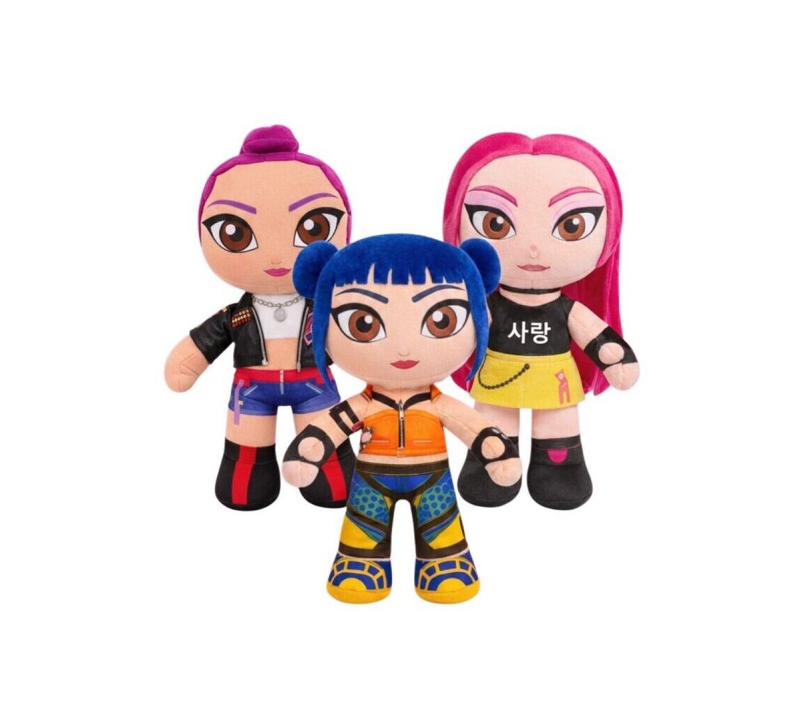 KPOP K-POP SET 3 Plushies BIG 36cm COREAN SINGERS Idol RUMI MIRA ZOEY