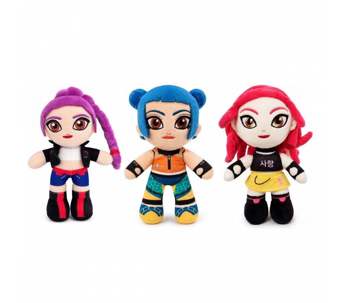 KPOP K-POP SET 3 Plushies BIG 36cm COREAN SINGERS Idol RUMI MIRA ZOEY