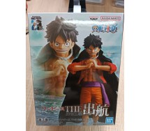 copy of ONE PIECE Figura Statua 15cm LUFFY RUFY Versione LOG FILE SELECTION Originale BANPRESTO 82760