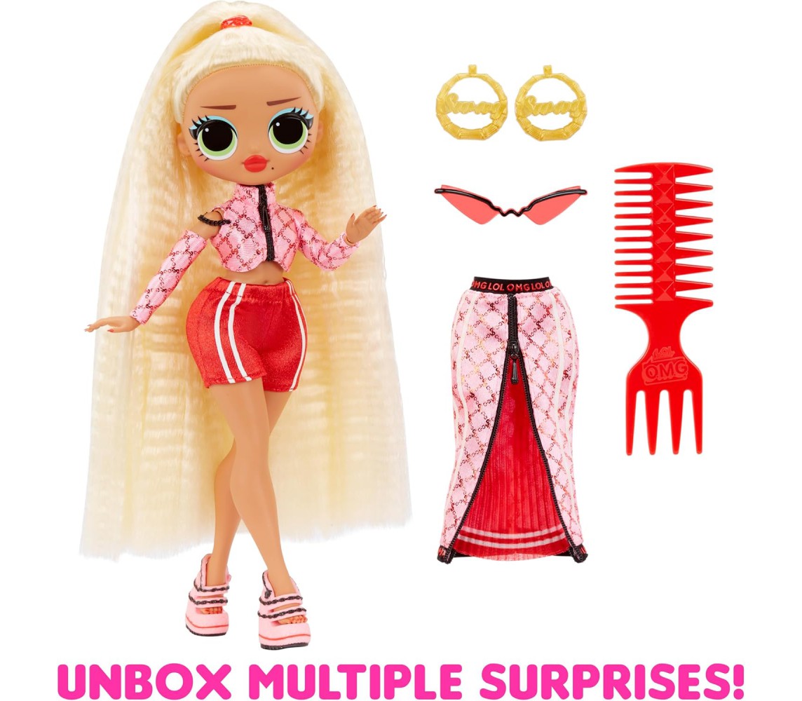 copy of Fashion Doll NEONLICIOUS Bambola 29cm Serie FIERCE Originale MGA Omg O.M.G.