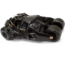 Modello Auto TUMBLER NERO Batmobile BATMAN THE DARK KNIGHT 19cm Scala 1/24 CON FIGURA Originale JADA Toys