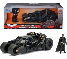 copy of Modello Auto TUMBLER NERO Batmobile BATMAN THE DARK KNIGHT 19cm Scala 1/24 CON FIGURA Originale JADA Toys