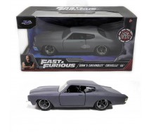 FAST FURIOUS Model Car DieCast DOM 's CHEVROLET CHEVELLE SS Scale 1/32 ORIGINAL Jada Toys