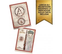 copy of BACCHETTA MAGICA di ALBUS SILENTE SAMBUCO Elder con SEGNALIBRO Originale NOBLE COLLECTION NN6322 HARRY Potter