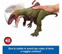 Jurassic World BECKLESPINAX Dinosauro Figura Grande SUONO RUGGITO HXF52