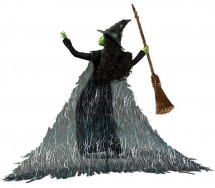 WICKED Elphaba Thropp Fashion Doll with Removable Outfit and 4 Accessories Movie MATTEL JFM12