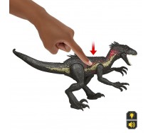 Jurassic World Wild Roar INDORAPTOR Dinosaur Playset Wilde Roar Mattel JCG26