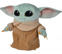Star Wars Mandalorian Peluche POSABILE 30cm BABY YODA GROGU ORIGINALE Disney