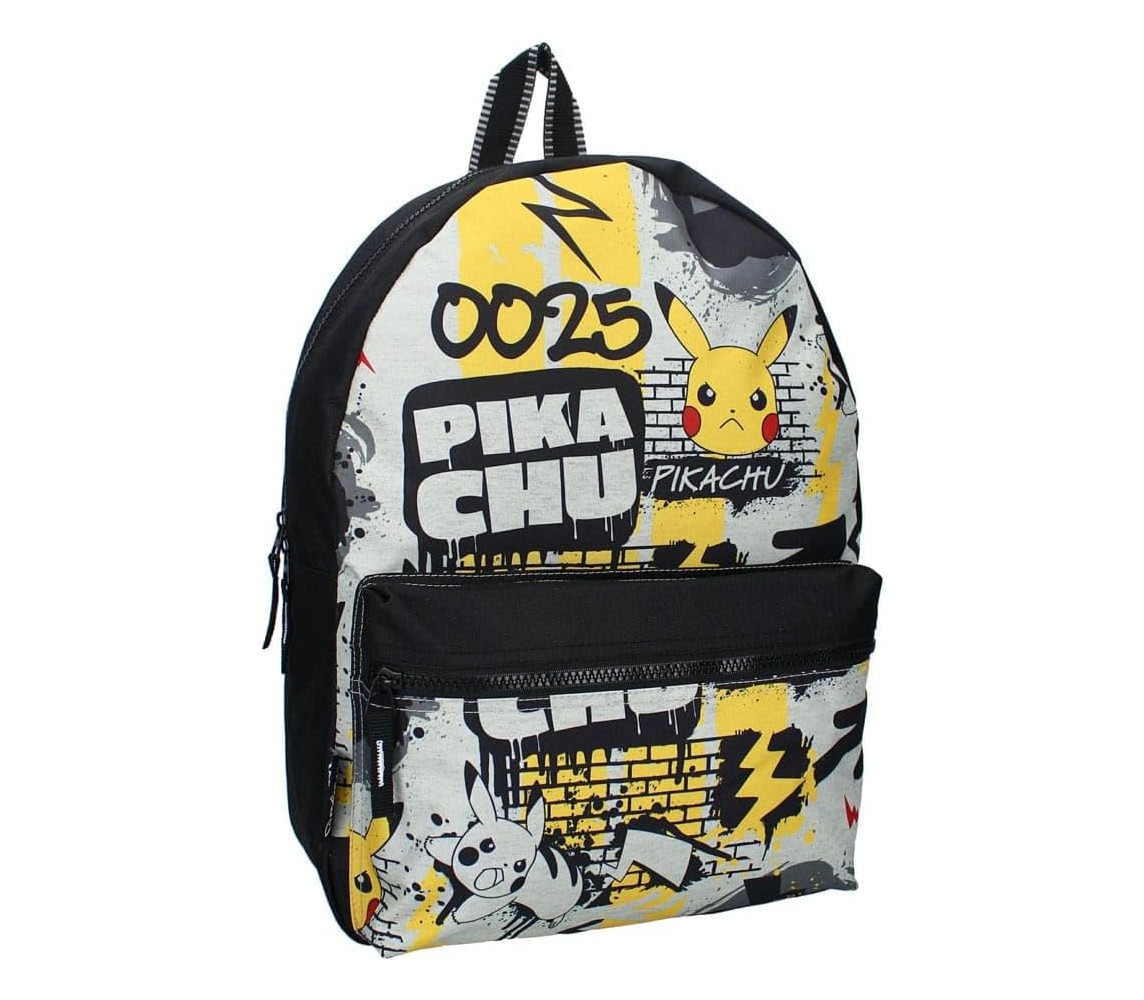 copy of POKEMON Zaino PIKACHU Pokeball ELECTRIC Grande 44x34x15cm ORIGINALE Ufficiale