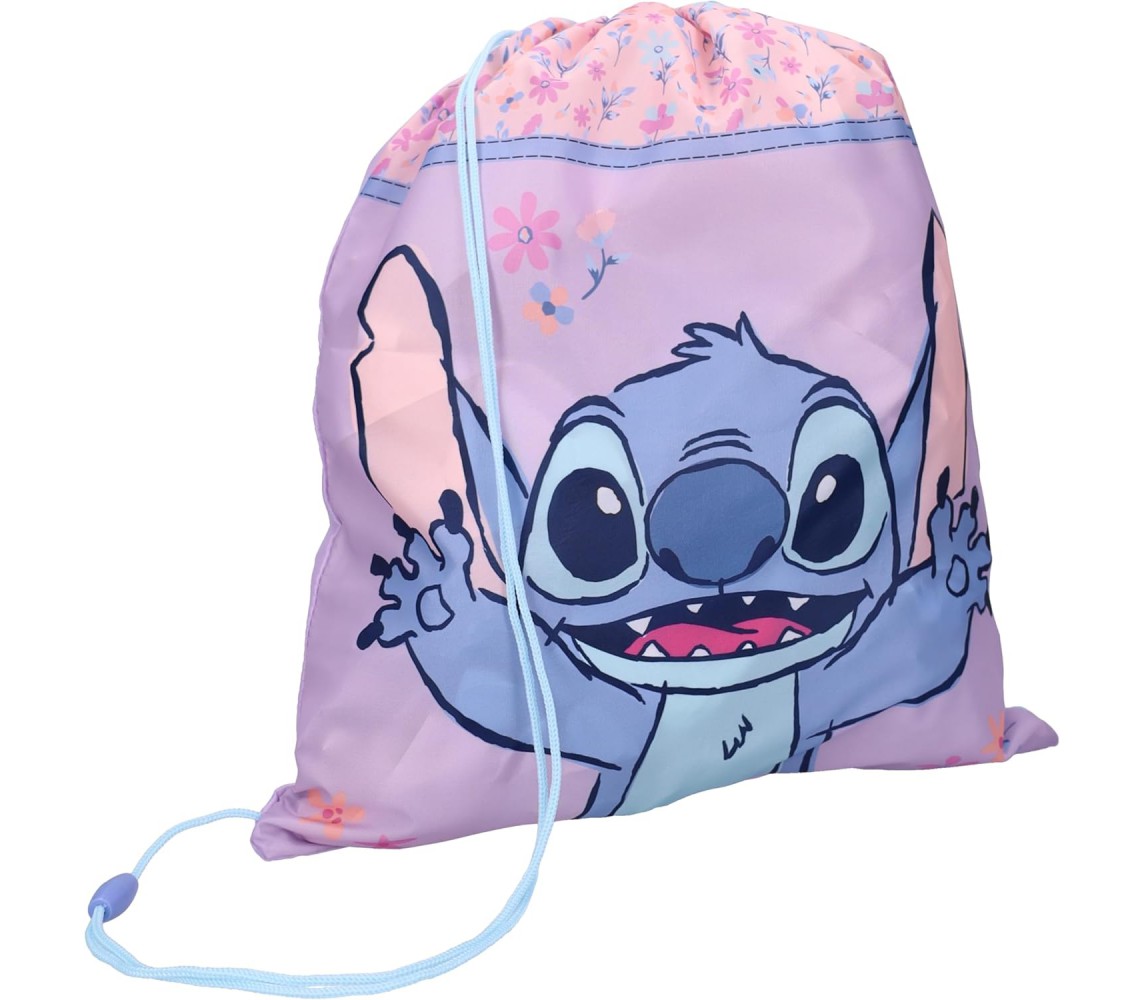 LILO and STITCH GYM BAG Spring Smiles 44x36cm Official DISNEY