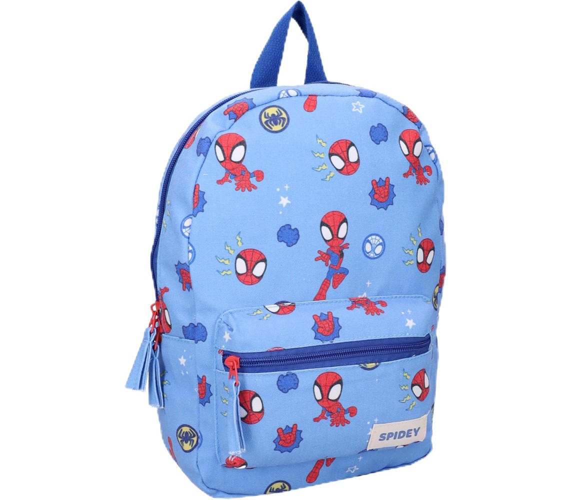 copy of Zaino Scuola UOMO RAGNO Spiderman BLU Zainetto Bambino 31x22cm ORIGINALE Vadobag  Marvel