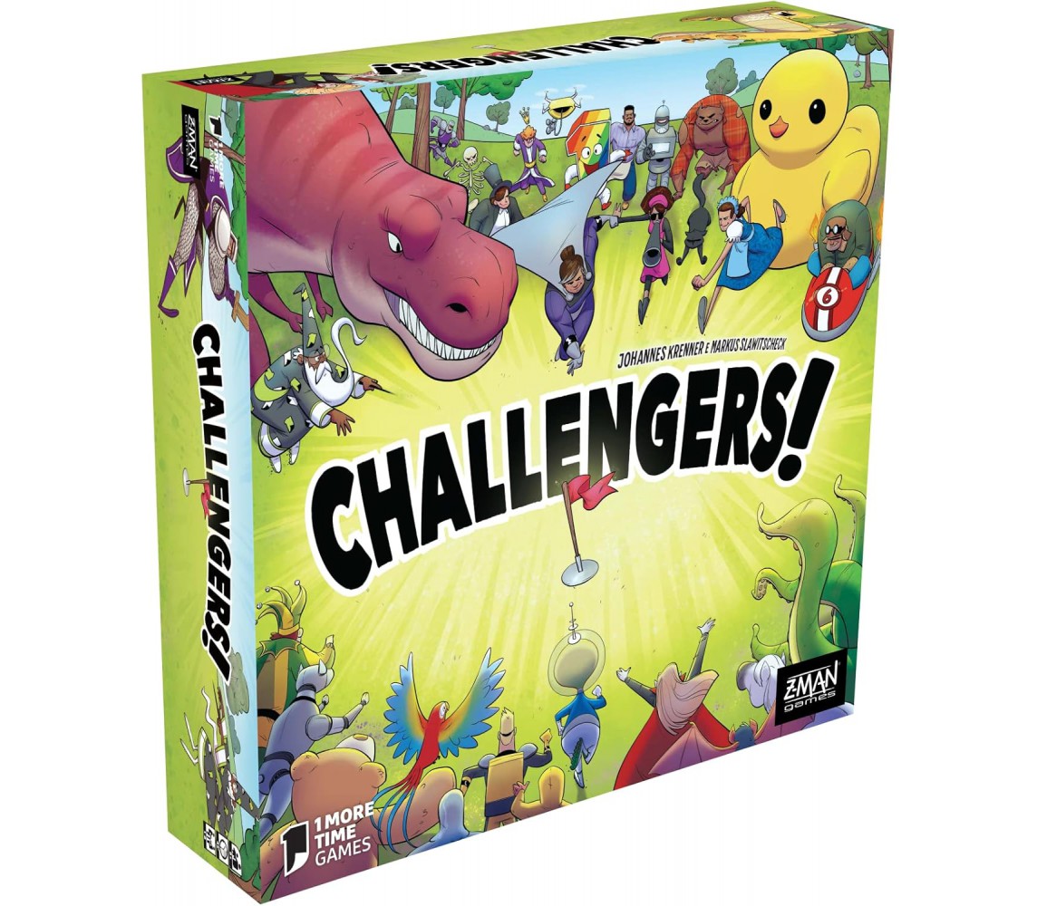 CHALLENGERS Gioco daTavolo ITALIANO 1-8 giocatori 8+ anni